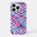 Recherche de géométrique abstrait iphone coques Rose