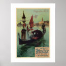 Recherche de gondole venise art Cru