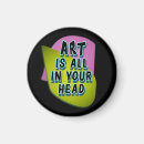 Recherche de pop art ronds magnets Coloré