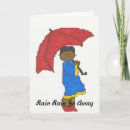 Recherche de parapluie rouge vœux cartes Noir