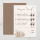 Recherche de papa 11x16 invitations Bébé