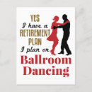 Recherche de danse de salon cartes postales Drôle