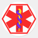 Recherche de médical allergie autocollants Médecin