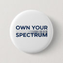 Recherche de spectre autiste badges Bleu