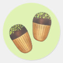 Recherche de pistache autocollants Pâtisserie