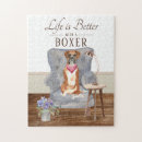 Recherche de boxer puzzles Typographie