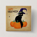 Recherche de chats vintages badges Chat noir