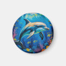 Recherche de animaux sous marins magnets Aquarelle
