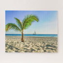 Recherche de plage puzzles Palmier