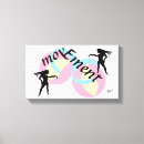 Recherche de mouvement art Toile