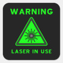 Recherche de laser vert autocollants Noir