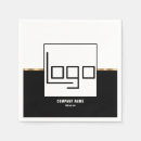Recherche de votre logo ici serviettes Échange marketing d'entreprise