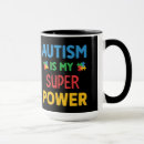 Recherche de autisme tasses Typographie