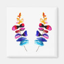 Recherche de poule magnets Aquarelle