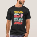 Recherche de anti feminisme tshirts Féministe