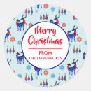 Recherche de motif scandinave autocollants Flocons de neige