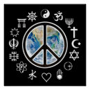 Recherche de paix terre posters Monde