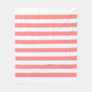Recherche de rouge et blanc couvertures plaids Rayé