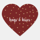 Recherche de coeur rouge brillant autocollants Pour elle