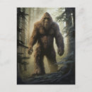 Recherche de bigfoot cartes postales Forêt