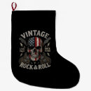 Recherche de guitare chaussette de noël Vintage