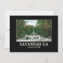 Recherche de savannah ga cartes postales Forsyth park
