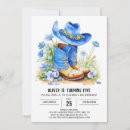 Recherche de saddle up anniversaire invitations Bottes de cowboy