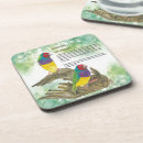Recherche de oiseau dessous de verres Faune