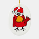 Recherche de oiseau rouge ornements Mignon