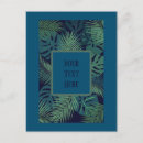 Recherche de feuille tropical cartes postales Toute personne