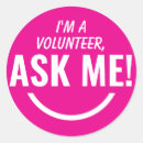 Recherche de on demand autocollants Bénévole