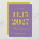 Recherche de violet brillant invitations Moderne