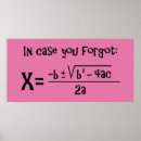 Recherche de formule quadratique Algèbre