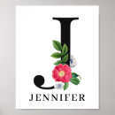 Recherche de alphabet floral posters Initial