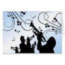 Recherche de trumpet vœux cartes Laiton