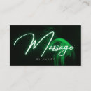 Recherche de institut cartes visite Thérapeute de massage