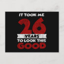 Recherche de de 26 ans anniversaire cartes D'anniversaire