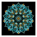 Recherche de mandalas posters Yoga