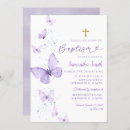 Recherche de purple baptême invitations Au