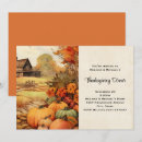 Recherche de citrouille invitations Couleurs d'automne