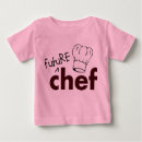 Recherche de chef bébé tshirts Cuisson