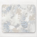 Recherche de plume bleue tapis souris Gris