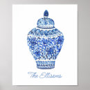 Recherche de gingembre bleu posters Chinoiserie