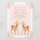 Recherche de deer baby shower fille invitations Forêt