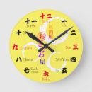 Recherche de chiffres japonais horloges Kanji