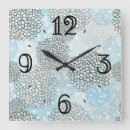 Recherche de motif floral horloges Moderne