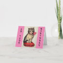 Recherche de vintage de chaton anniversaire cartes Pour elle