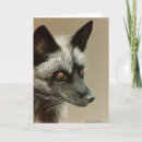 Recherche de renard argenté vœux cartes Faune