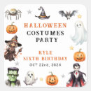 Recherche de monstres autocollants Halloween