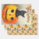 Recherche de vintage halloween papier cadeau Pour enfants